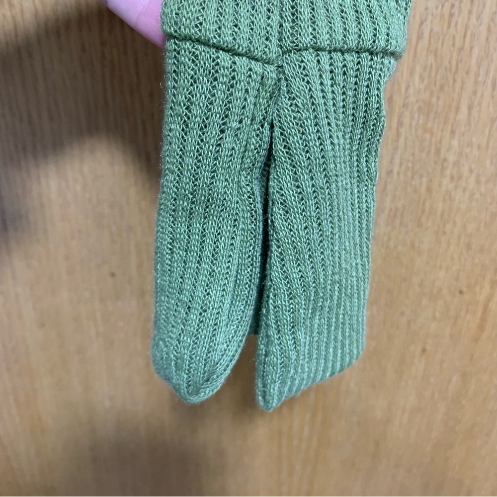Pretty Little Thing Long Sleeve Green Sweater - Size 4 - Picture 4 of 6
